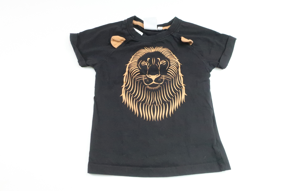 T-shirt från Kolmården - Storlek 86/92 - Svart