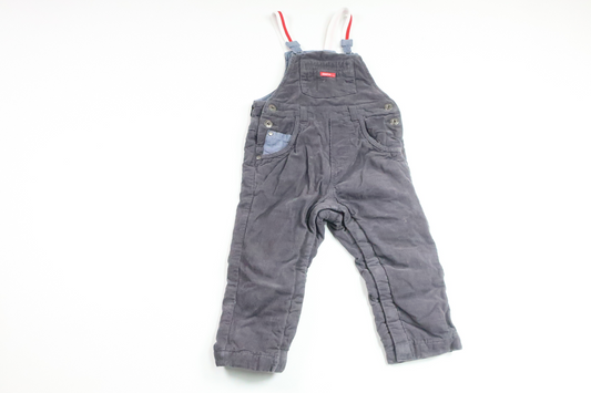 Fodrade hängselbyxor från Timberland - Storlek 80 - Grå