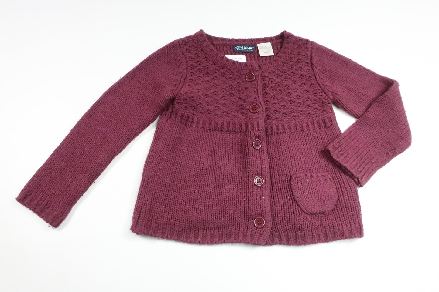 Stickad kofta från La Redoute - Storlek 104 - Lila