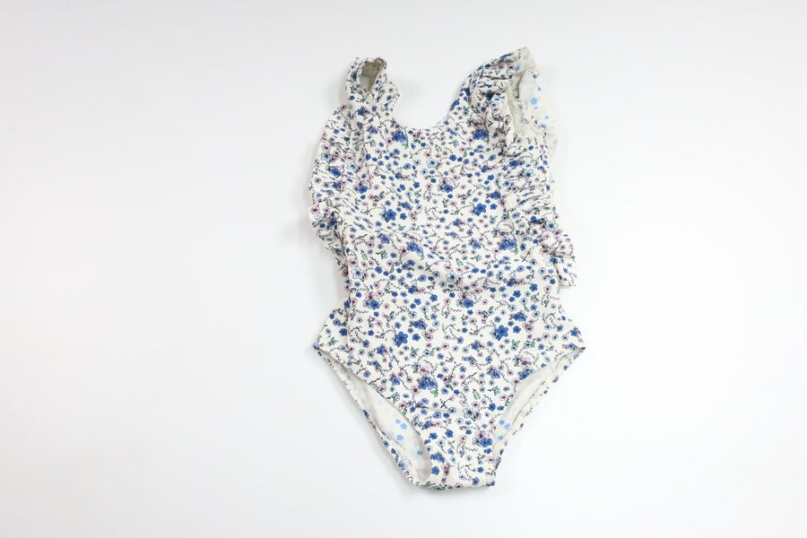 Baddräkt från Name It - Storlek 74/80 - Vit