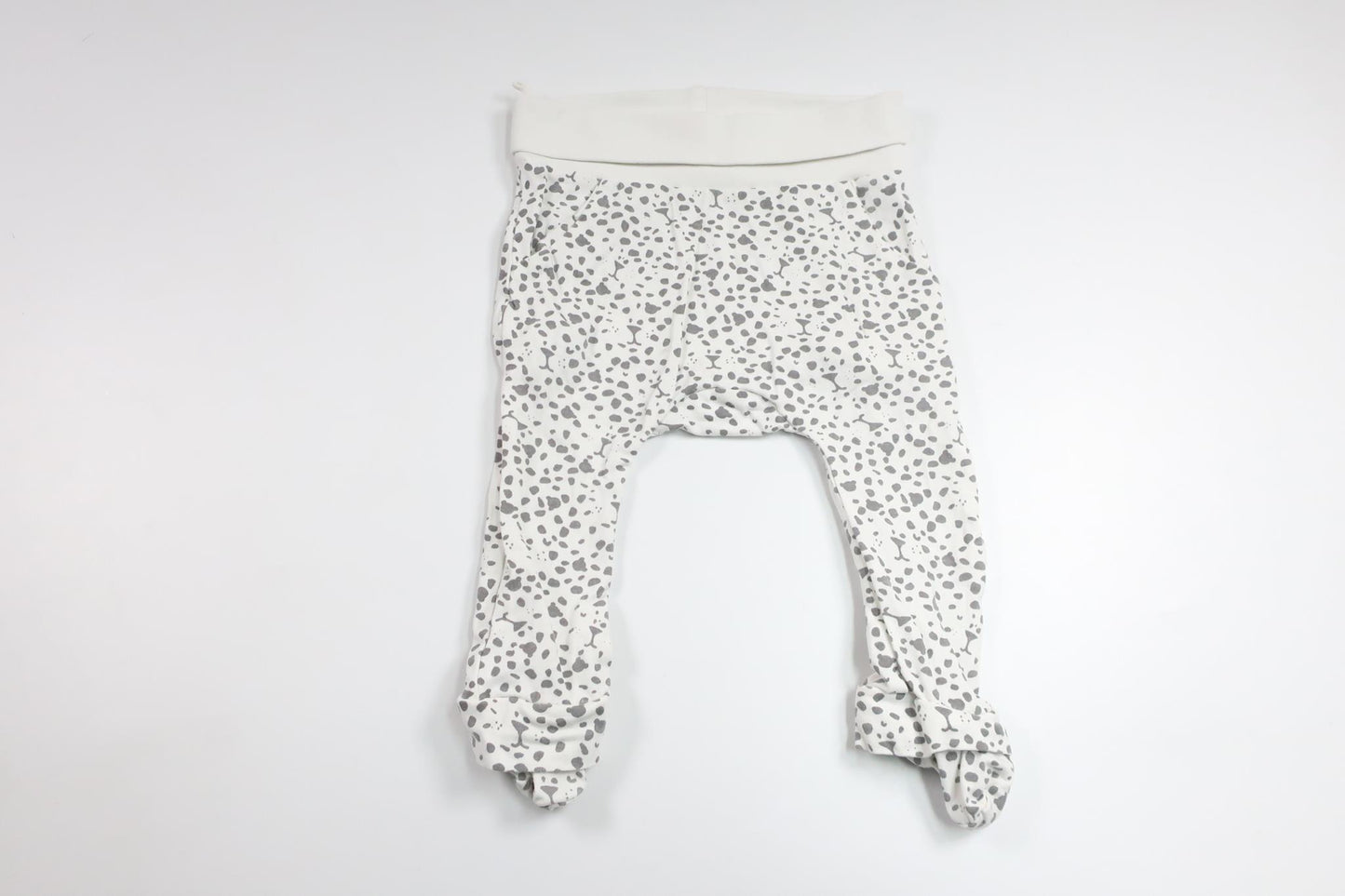 Leopard print trousers from Cubus - Size 68 - White
