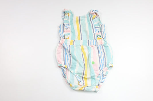 Randig body från Carter's - Storlek 74 - Multi