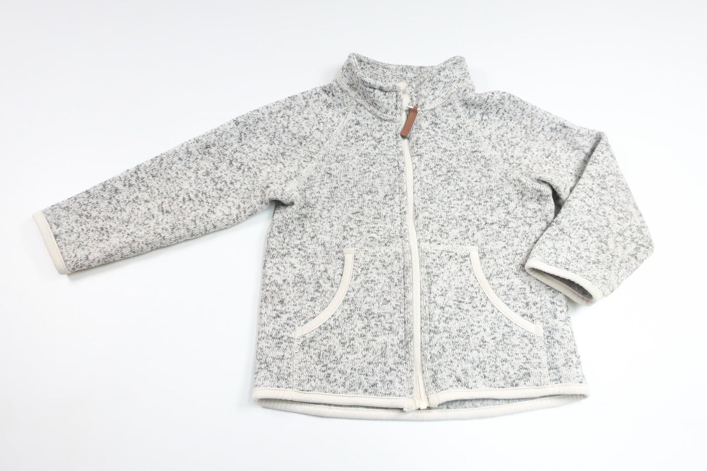 Fleecejacka från H&M - Storlek 86 - Grå