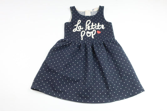 Klänning från H&M - Storlek 98/104 - Marinblå