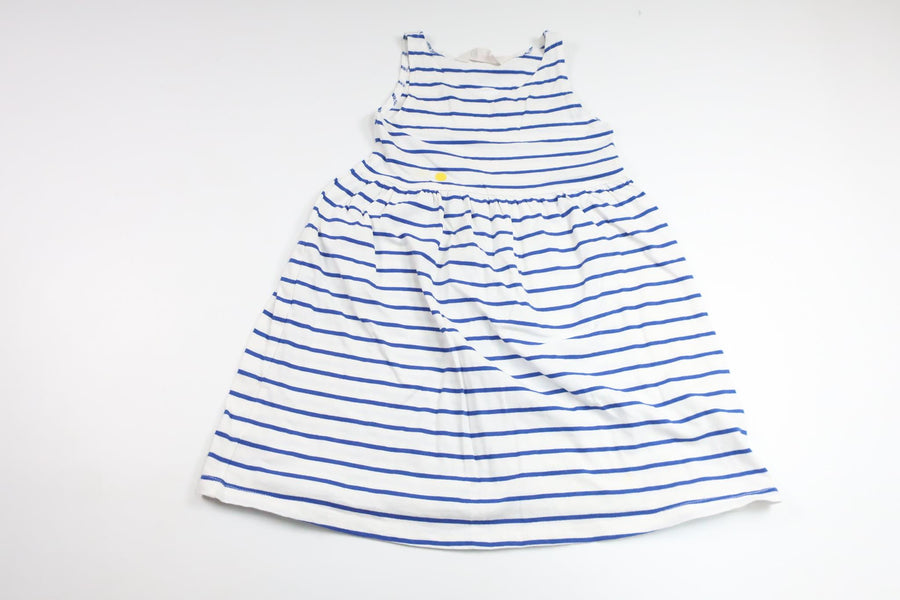 Randig klänning från H&M - Storlek 98/104 - Vit