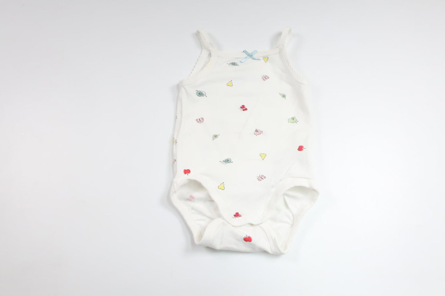 Linnebody från H&M - Storlek 62/68 - Vit