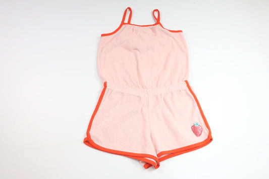 Terry jumpsuit from Lindex - Size 122/128 - Pink
