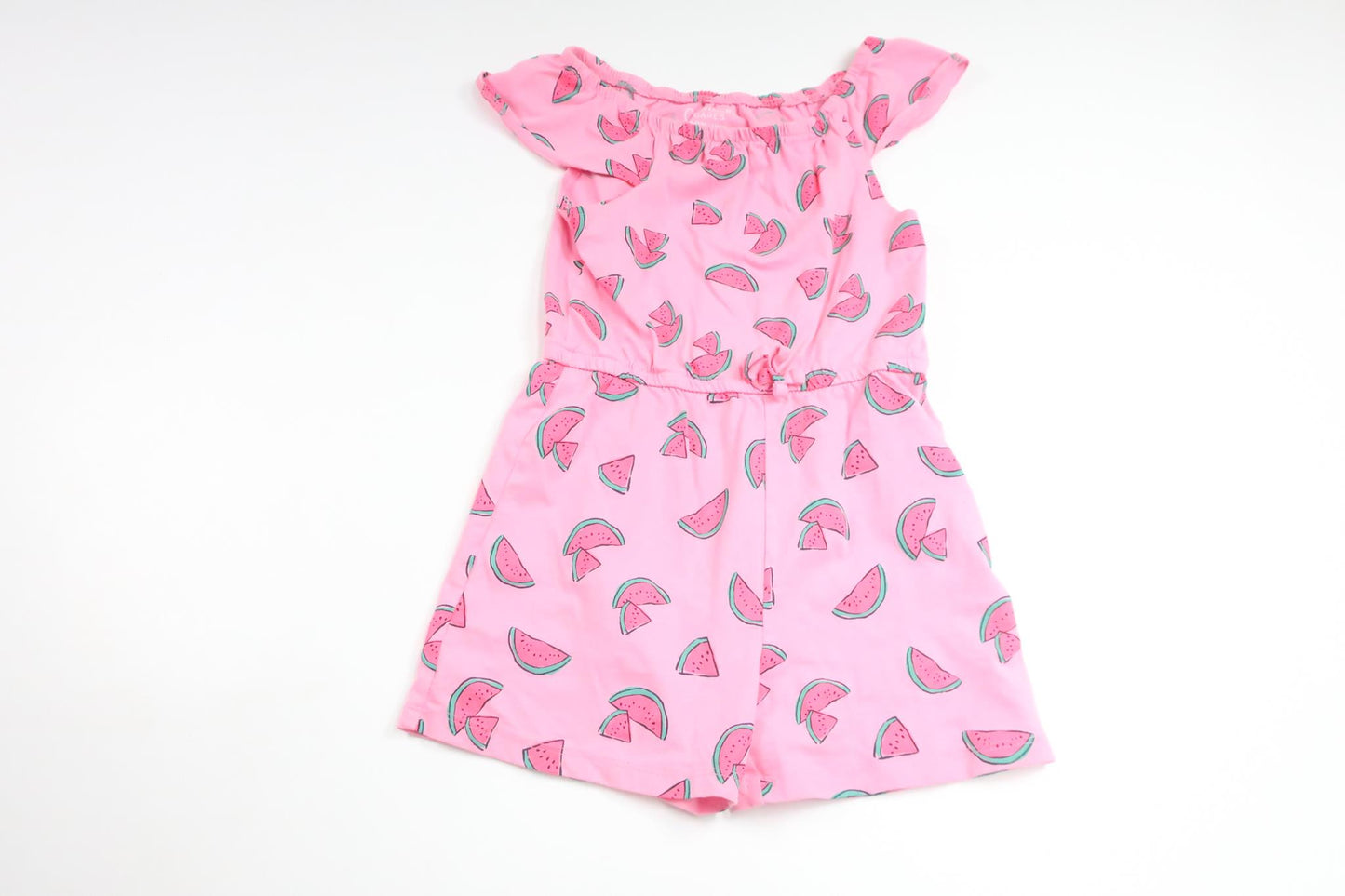 Jumpsuit med vattenmeloner från Primark - Storlek 116 - Rosa