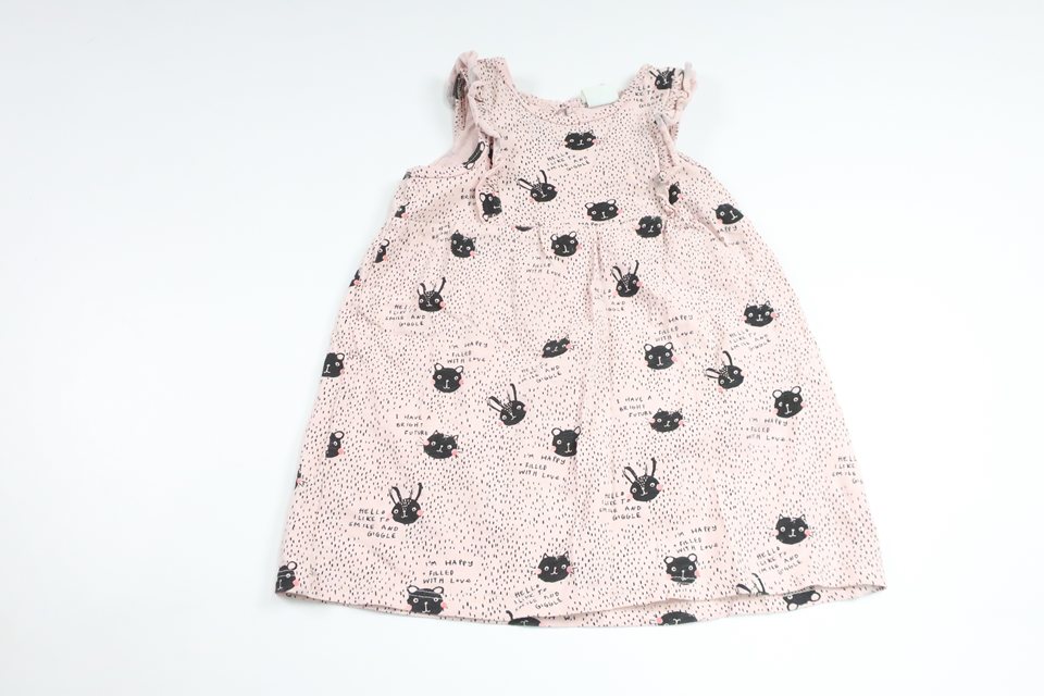 Klänning från H&M - Storlek 74 - Rosa