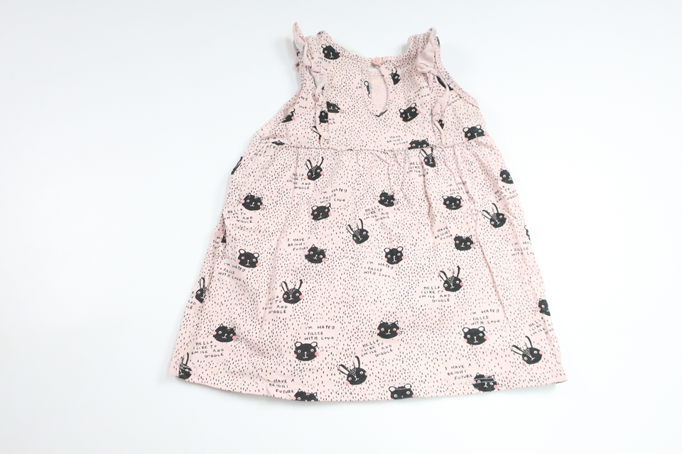 Klänning från H&M - Storlek 74 - Rosa