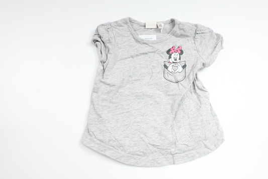 T-shirt från H&M - Storlek 74 - Grå