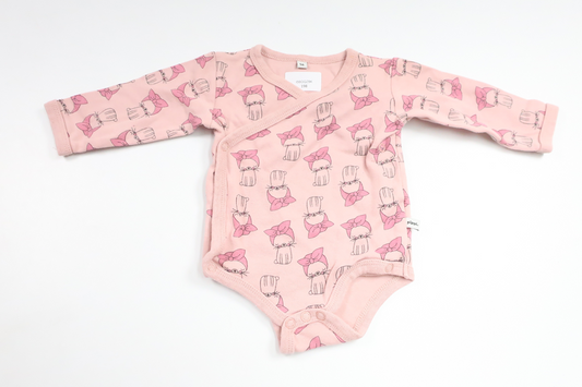 Omlottbody från Pippi - Storlek 56 - Rosa