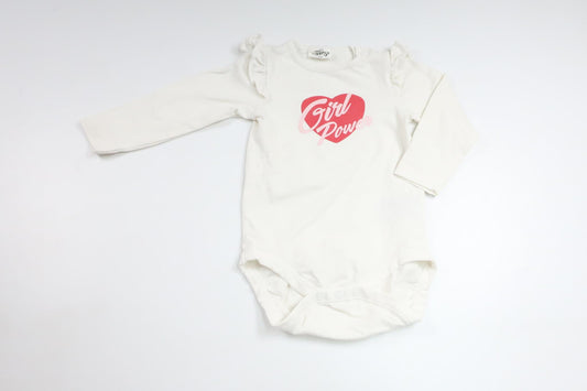 Body från Kappahl - Storlek 74 - Vit