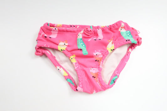 Badblöja med fåglar från Kappahl - Storlek 62/68 - Rosa