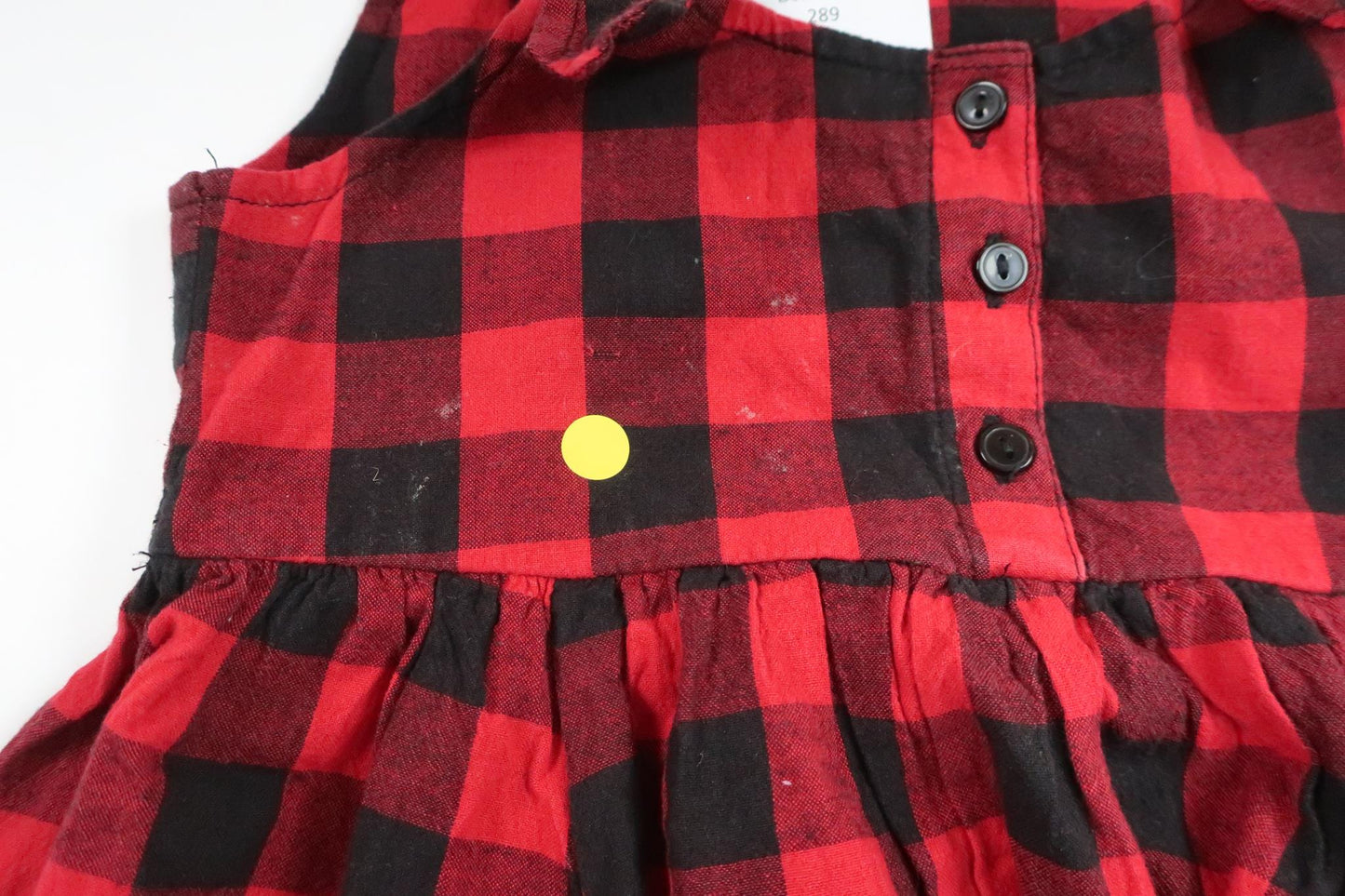 Checked dress from Lindex - Size 104 - Red