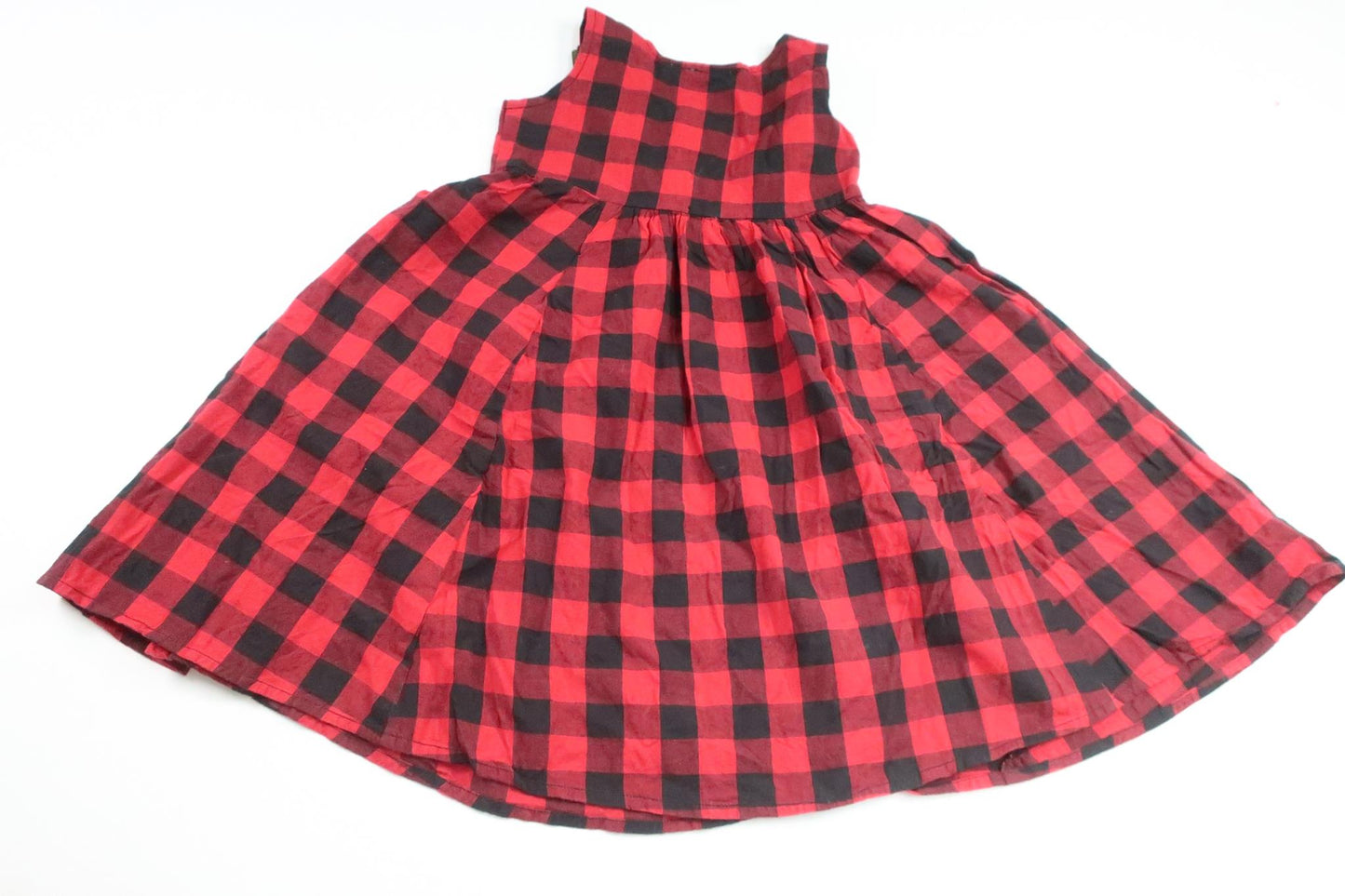 Checked dress from Lindex - Size 104 - Red