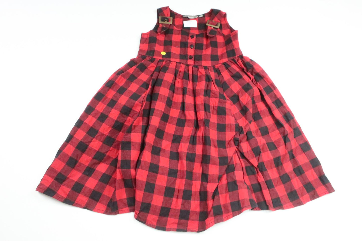 Checked dress from Lindex - Size 104 - Red