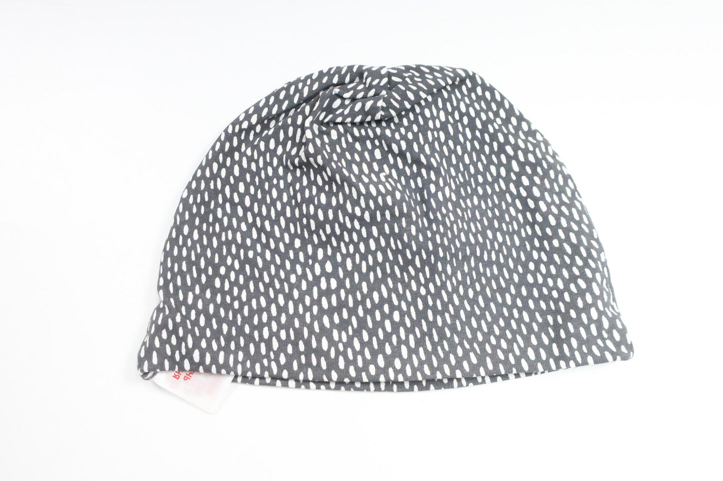 Polka dot hat from Lindex - Size 46/48 - Grey