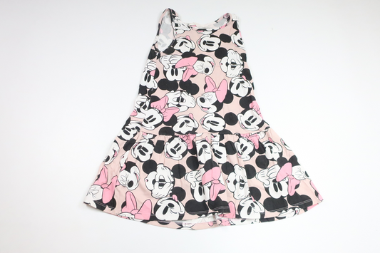 Klänning med Mimmi och Musse Pigg från H&M - Storlek 122/128 - Rosa