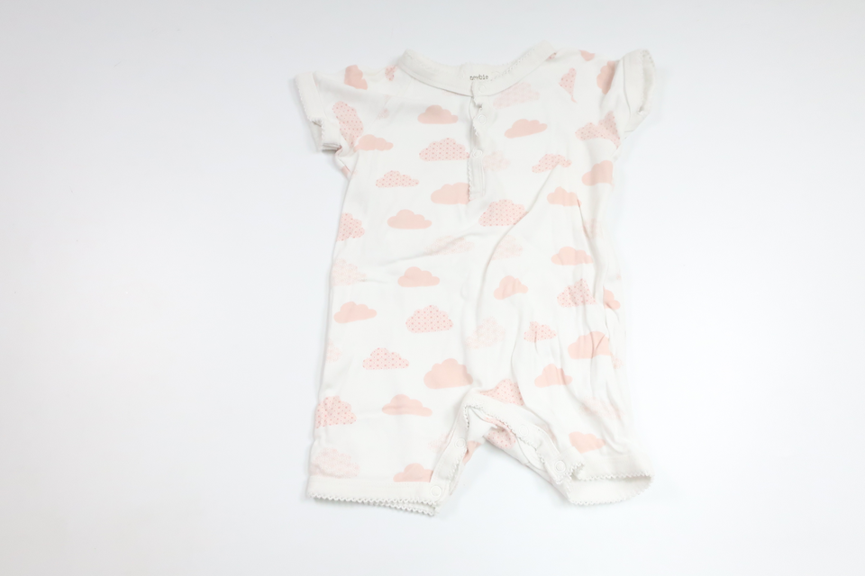 Pyjamas från Newbie - Storlek 74 - Vit