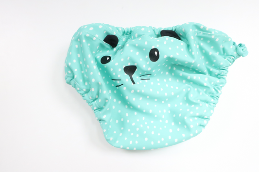 Badblöja från Lindex - Storlek 86/92 - Blå