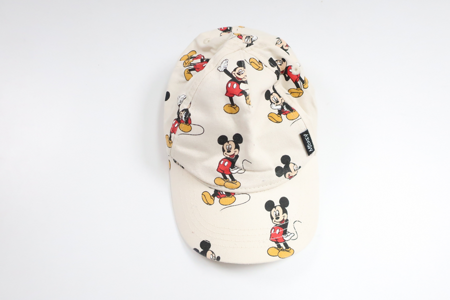 Keps med Musse Pigg från H&M - Storlek 74 - Vit