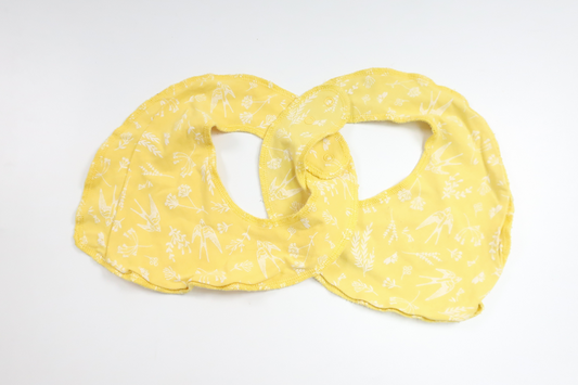 Tvåpack haklappar från BEBE - Storlek One size - Gul