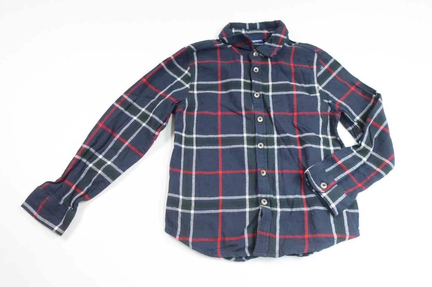 Rutig skjorta från Lupilu - Storlek 122 - Marinblå