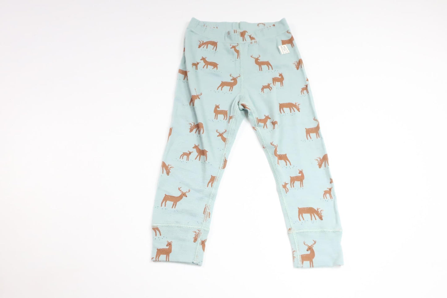 Underställsbyxor i 100% merinoull från Lindex - Storlek 80 - Blå