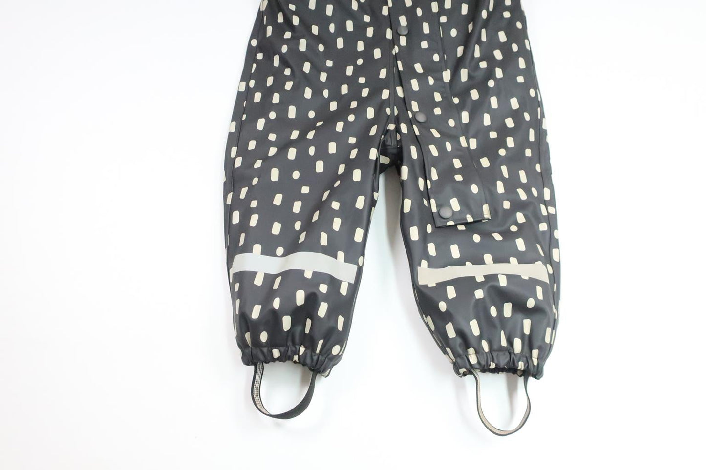 Fleecefodrad regnoverall från My Wear Baby - Storlek 86 - Grå