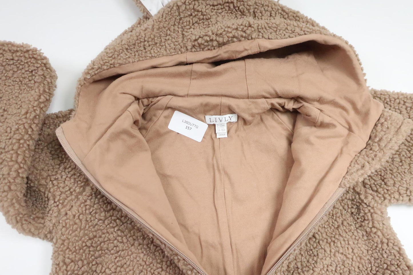 Kaninoverall från Livly - Storlek 74/80 - Beige
