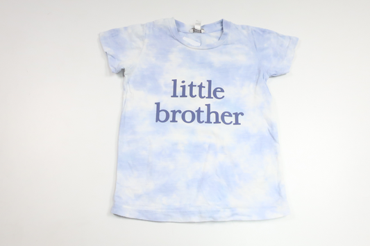 T-shirt "Little Brother" från Livly - Storlek 98 - Blå