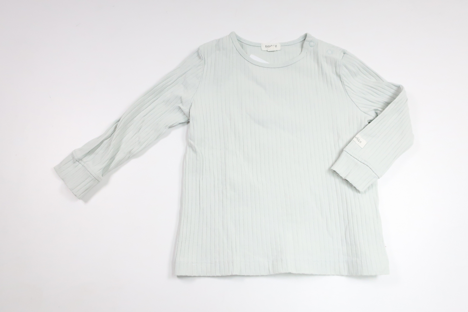 Ribbad tröja från Newbie - Storlek 92 - Blå