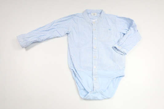 Randig body från Hust & Claire - Storlek 92 - Blå