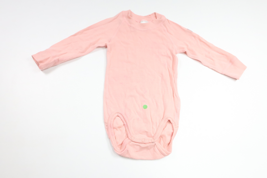 Body i 100% merinoull från Polarn o. Pyret - Storlek 74/80 - Rosa