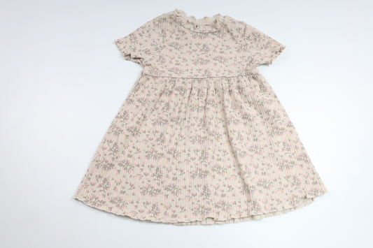 Blommig klänning från Sweetie - Storlek 80 - Beige