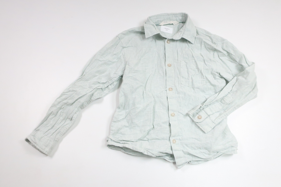 Randig skjorta från H&M - Storlek 122 - Blå