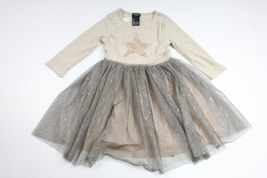 Festklänning från Zoonie - Storlek 98/104 - Grå