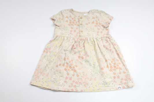 Blommig klänning från Lindex - Storlek 80 - Benvit