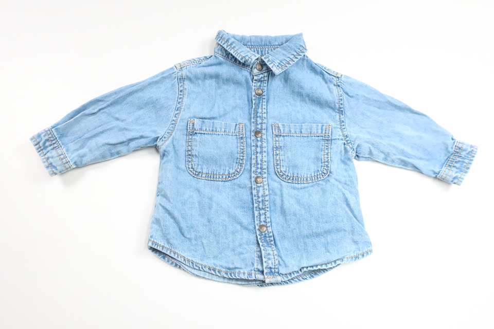 Jeansskjorta från Zara - Storlek 68 - Denim