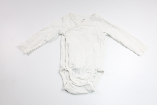 Omlottbody från H&M - Storlek 68 - Vit