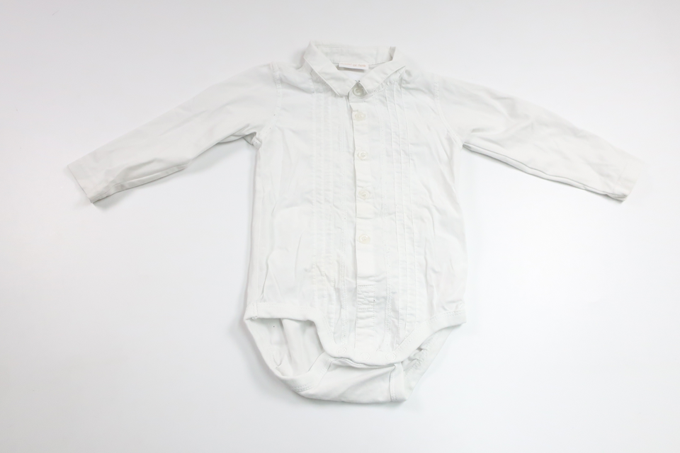 Body från Lindex - Storlek 74 - Vit