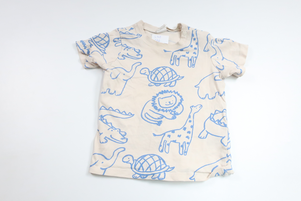 T-shirt från H&M - Storlek 80 - Beige