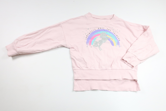 Sweatshirt från ICA I Love Eco - Storlek 110/116 - Rosa