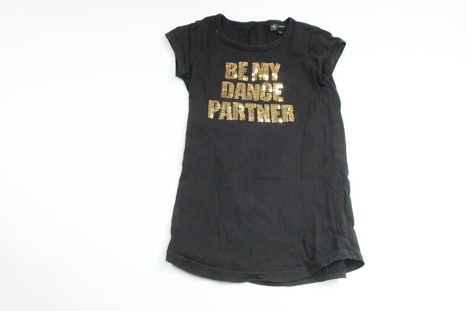 Lång tröja från Kappahl - Storlek 104 - Svart