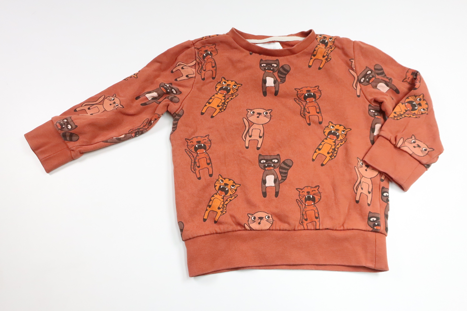 Sweatshirt från Denim Day - Storlek 98/104 - Orange