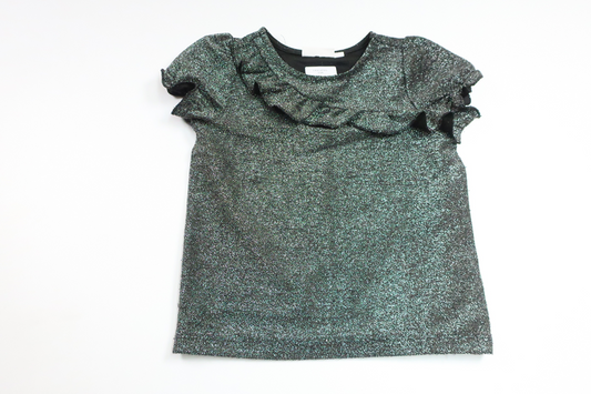 Glittrig tröja från Kappahl - Storlek 86/92 - Svart