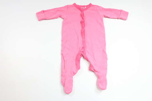 Randig pyjamas från Next - Storlek 56/62 - Rosa