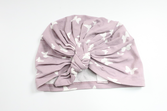 Turban Mössa från H&M - Storlek 74/80 - Lila