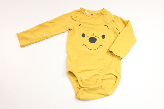 Body Nalle Puh från H&M - Storlek 74 - Gul